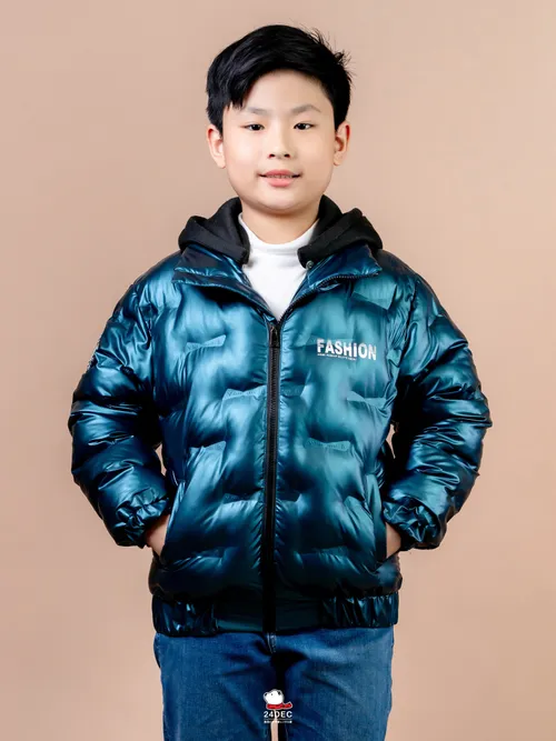 เช่าเสื้อกันหนาว เด็ก รุ่น WINNER สี น้ำเงิน