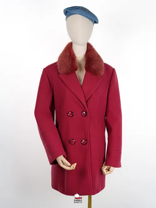 เช่าเสื้อโค้ท หญิง รุ่น OKINAWA สี ชมพู