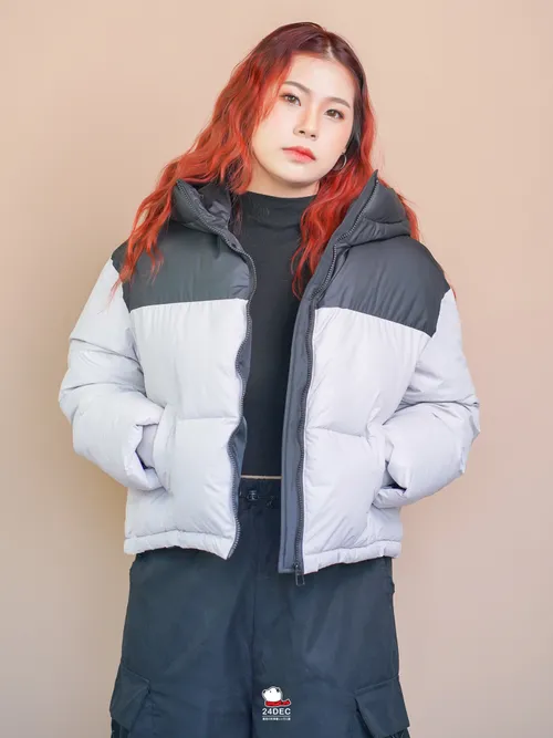 เช่าเสื้อกันหนาว หญิง รุ่น HERA สี เทา