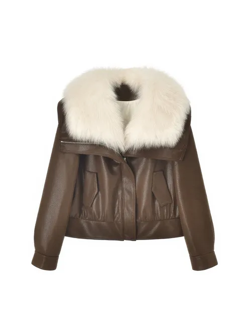 เช่าเสื้อแจ็คเก็ต หญิง รุ่น NIGHTCLUB สี น้ำตาล