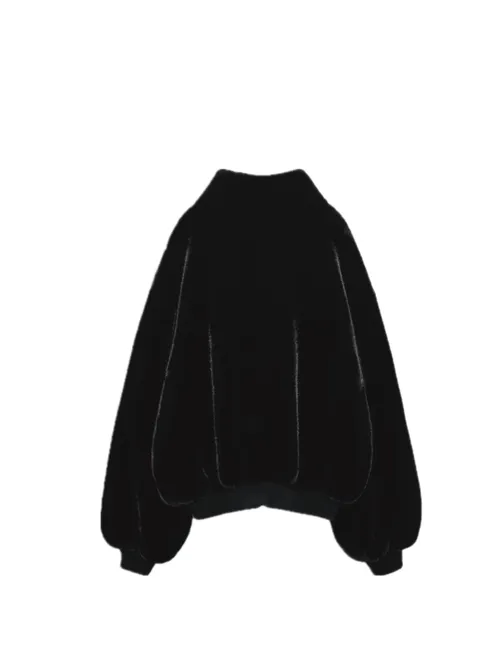 เช่าเสื้อแจ็คเก็ต หญิง รุ่น SYBIL สี ดำ