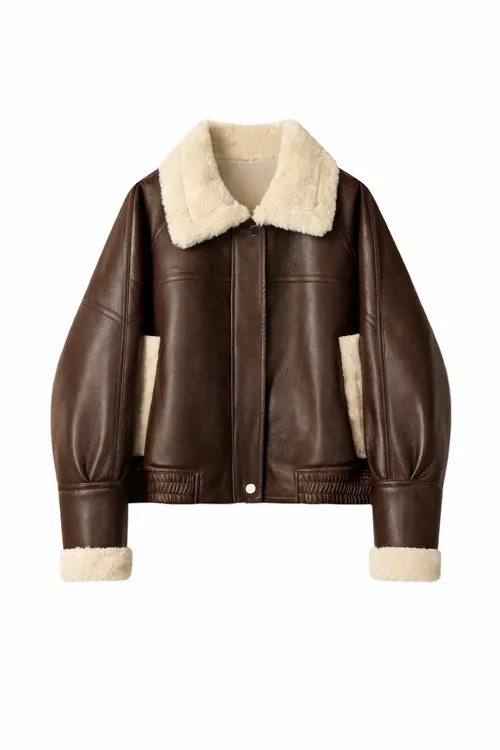 เช่าเสื้อแจ็คเก็ต หญิง รุ่น SONYA สี น้ำตาล