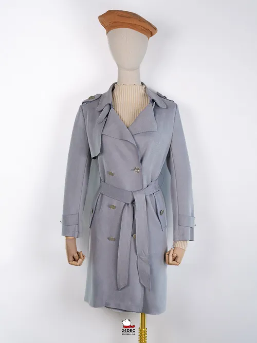 เช่าเสื้อเทรนช์โค้ท หญิง รุ่น LILTOUCH สี ฟ้า