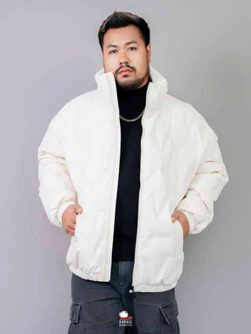 เช่าเสื้อกันหนาว ชาย รุ่น OCULUS สี ขาว