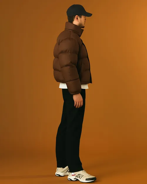 เช่าเสื้อกันหนาว ชาย รุ่น BISCUIT สี น้ำตาล