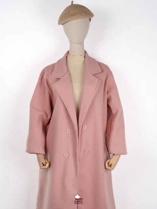 เช่าเสื้อโค้ท หญิง รุ่น DARARI สี ชมพู