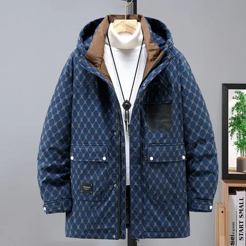 เช่าเสื้อกันหนาว ชาย รุ่น FREDENS สี น้ำเงิน