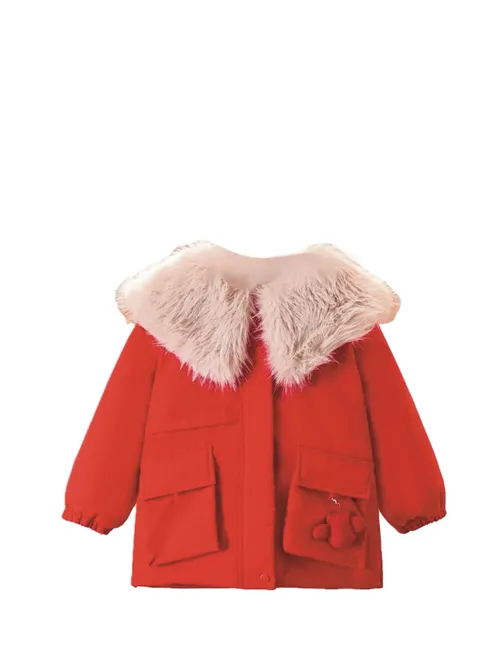 เช่าเสื้อกันหนาว เด็ก รุ่น AKANE สี แดง