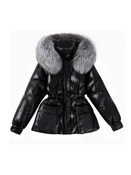 เช่าเสื้อกันหนาว หญิง รุ่น YUKON สี ดำ