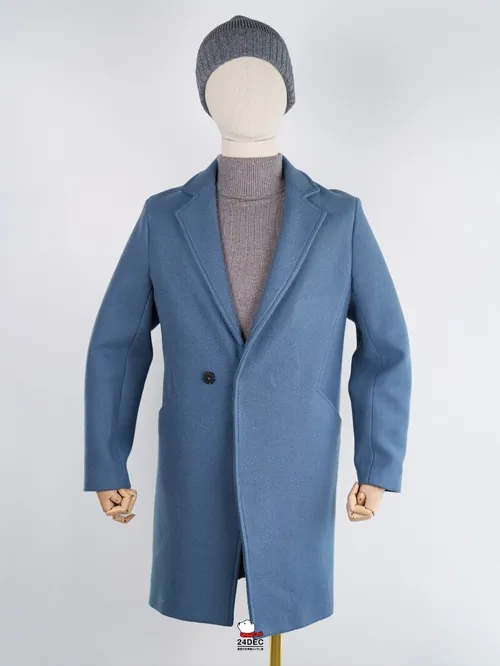 เช่าเสื้อโค้ท ชาย รุ่น ZEUS สี ฟ้า