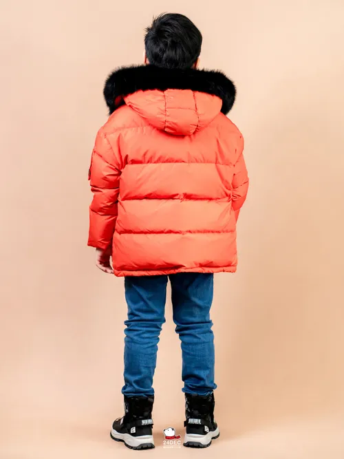 เช่าเสื้อกันหนาว เด็ก รุ่น ARTHUR สี ส้ม