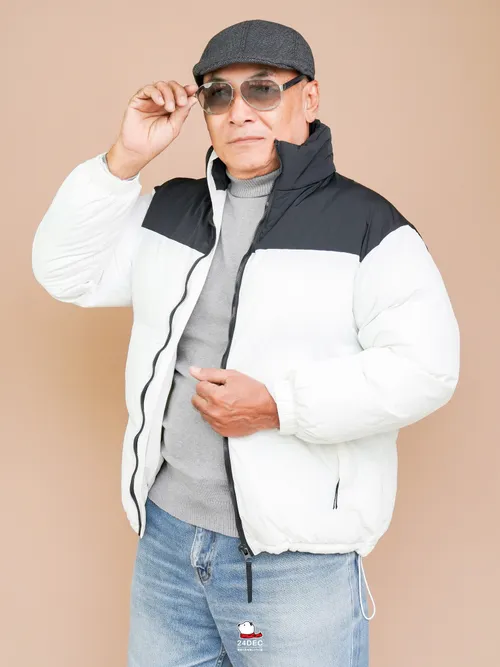 เช่าเสื้อกันหนาว ชาย รุ่น ASGARD สี ขาว