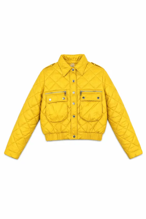 เช่าเสื้อกันหนาว หญิง รุ่น NELSON สี เหลือง