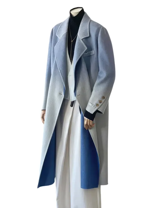 เช่าเสื้อโค้ท หญิง รุ่น NEWBURY สี ฟ้า