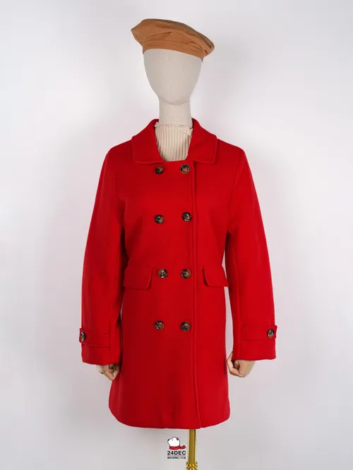 เช่าเสื้อโค้ท หญิง รุ่น HIDEKO สี แดง