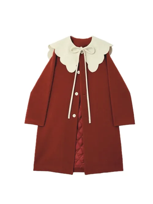 เช่าเสื้อโค้ท หญิง รุ่น PUMPKIN สี ส้ม