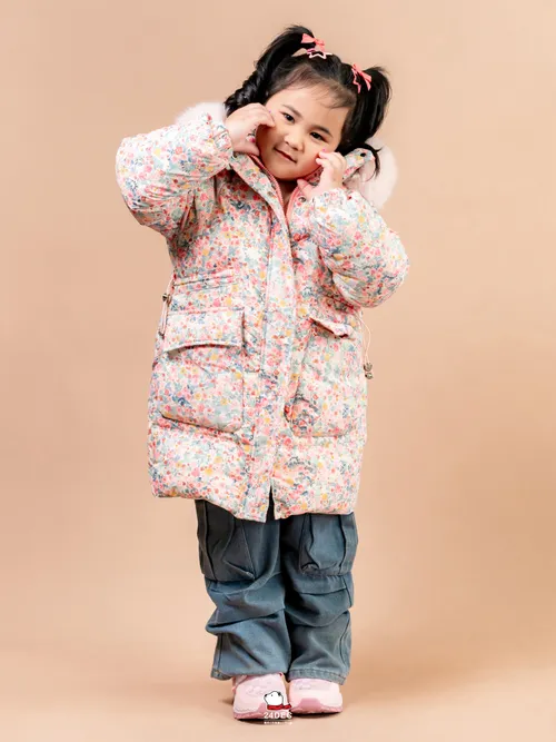 เช่าเสื้อกันหนาว เด็ก รุ่น MAGNOLIA สี ชมพู