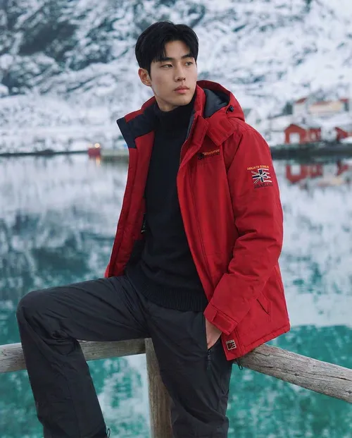 เช่าเสื้อกันหนาว ชาย รุ่น ARAKHAND สี แดง