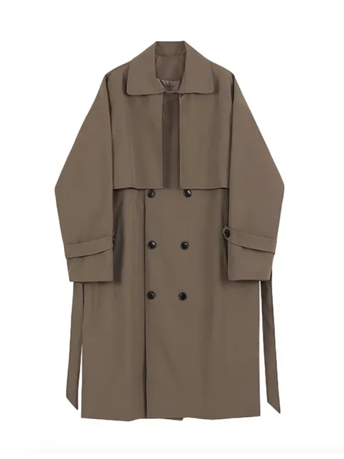 เช่าเสื้อเทรนช์โค้ท ชาย รุ่น VESSEL สี น้ำตาล