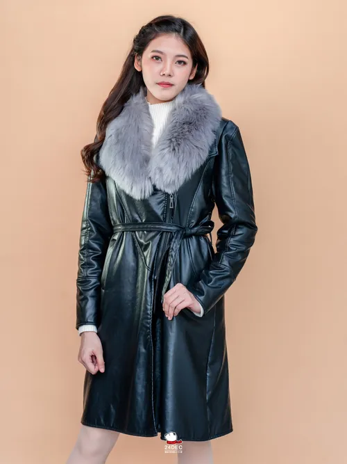 เช่าเสื้อแจ็คเก็ต หญิง รุ่น OEDESA สี ดำ