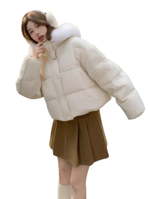 เช่าเสื้อกันหนาว หญิง รุ่น DALI สี ขาว