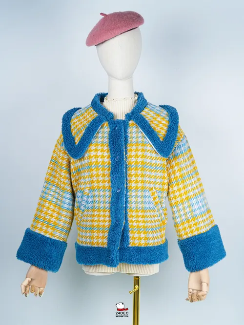 เช่าเสื้อแจ็คเก็ต หญิง รุ่น ANGKOR สี เหลือง