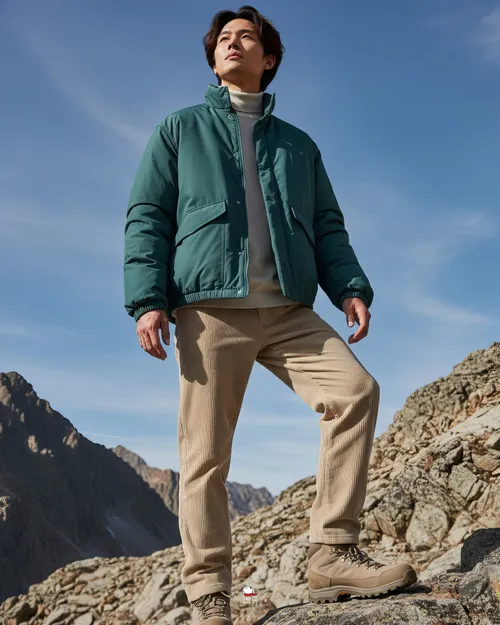 เช่าเสื้อกันหนาว ชาย รุ่น OAKLAND สี เขียว