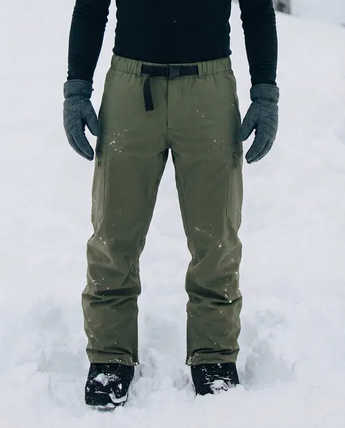 เช่ากางเกงสกี หญิง/ชาย รุ่น LOGAN สี เขียว