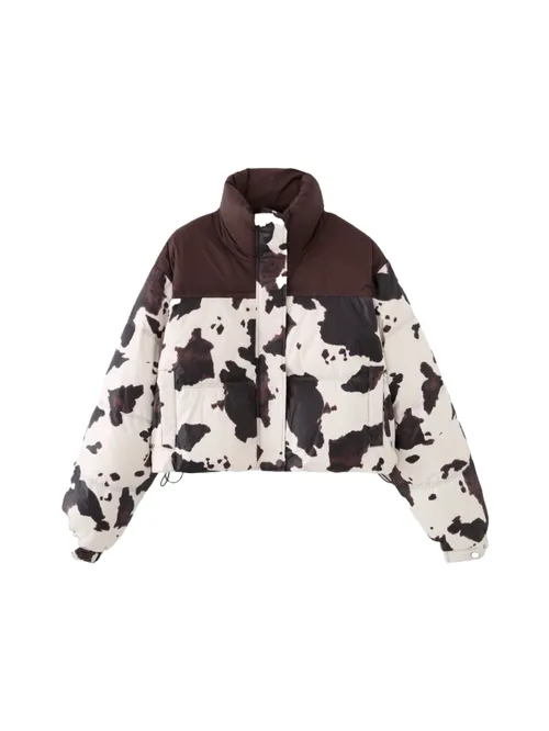 เช่าเสื้อกันหนาว หญิง รุ่น MOO สี น้ำตาล