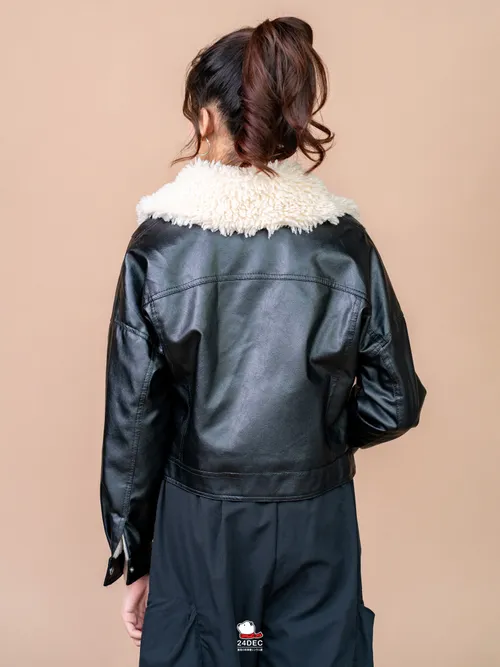 เช่าเสื้อแจ็คเก็ต หญิง รุ่น PRIMO สี ดำ