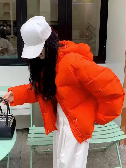 เช่าเสื้อกันหนาว หญิง รุ่น YUZU สี ส้ม