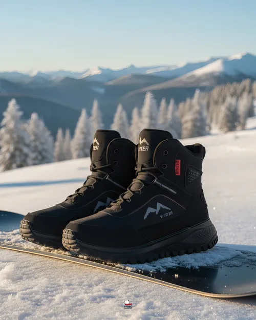 เช่ารองเท้าบูท ชาย/หญิง รุ่น JURGEN สี ดำ