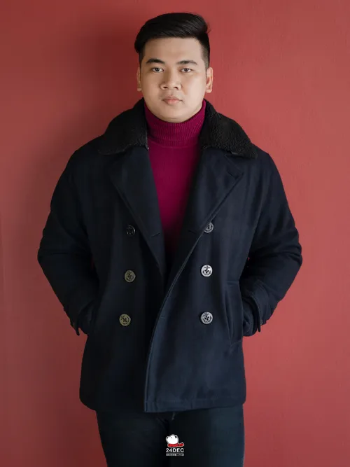 เช่าเสื้อโค้ท ชาย รุ่น NAVY สี น้ำเงิน
