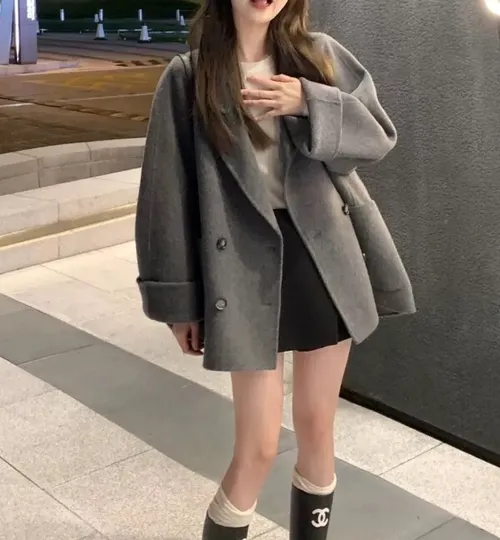 เช่าเสื้อโค้ท หญิง รุ่น IGGY สี เทา