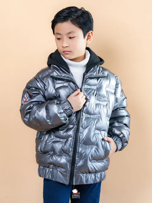 เช่าเสื้อกันหนาว เด็ก รุ่น WINNER สี ดำ