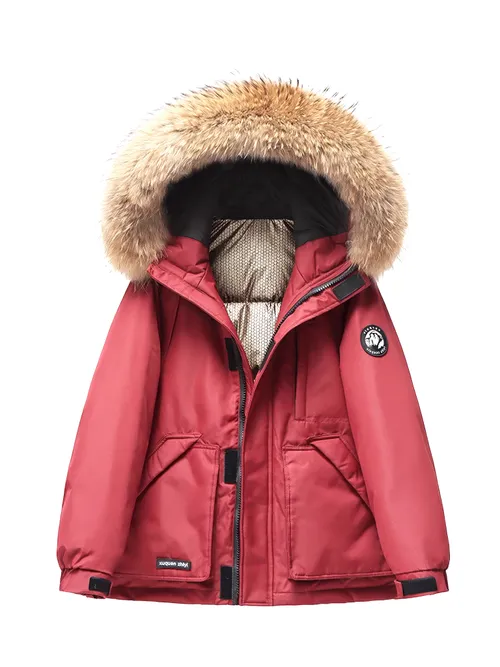 เช่าเสื้อกันหนาว หญิง รุ่น YAKUTSK สี แดง