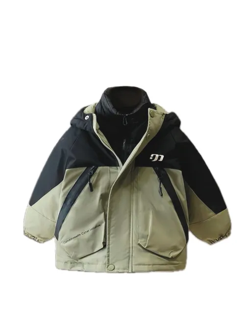 เช่าเสื้อกันหนาว เด็ก รุ่น SALEM สี เขียว