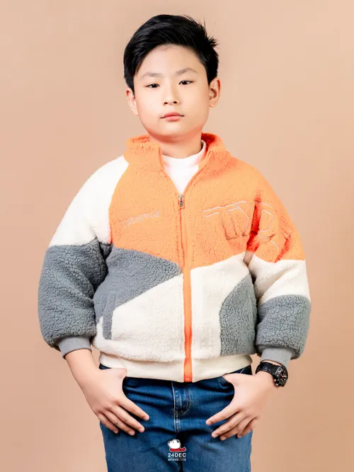 เช่าเสื้อแจ็คเก็ต เด็ก รุ่น TENGO สี ส้ม