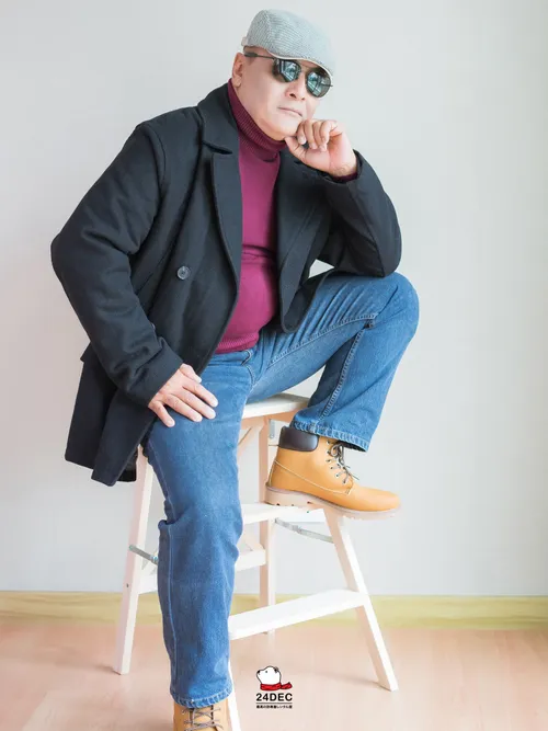 เช่าเสื้อโค้ท ชาย รุ่น ABUJA สี ดำ