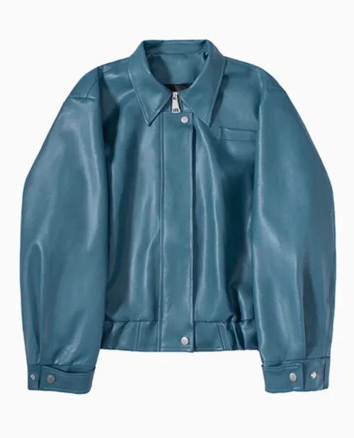 เช่าเสื้อแจ็คเก็ต ชาย รุ่น MATEO สี ฟ้า