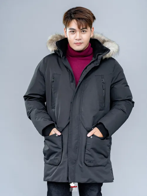 เช่าเสื้อกันหนาว ชาย รุ่น CAPTAIN สี ดำ