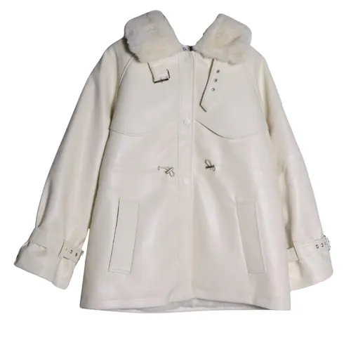 เช่าเสื้อแจ็คเก็ต หญิง รุ่น MINNIE สี ขาว