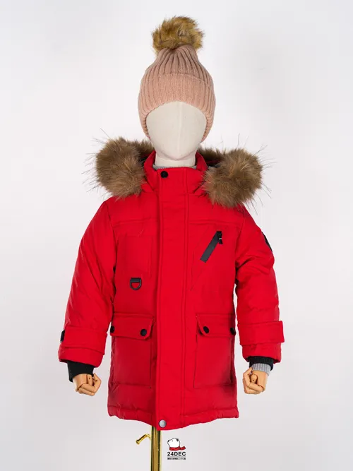 เช่าเสื้อกันหนาว เด็ก รุ่น GAVIN สี แดง