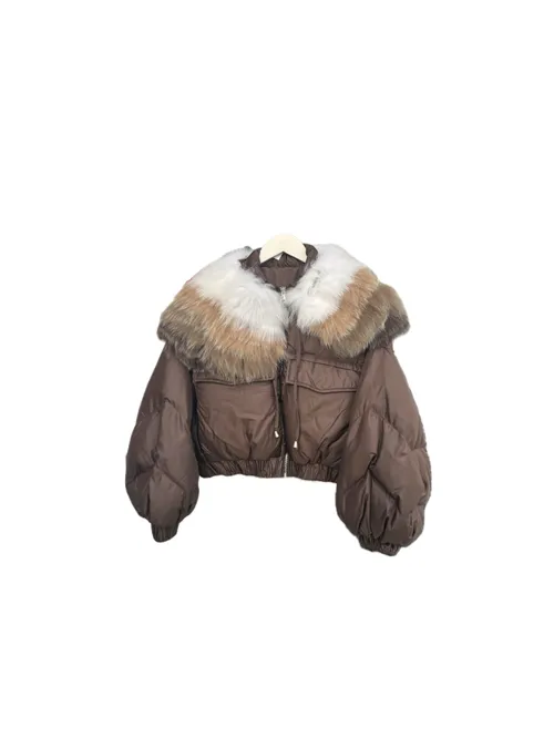 เช่าเสื้อกันหนาว หญิง รุ่น SWANSEA สี น้ำตาล