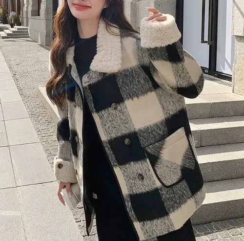 เช่าเสื้อโค้ท หญิง รุ่น PATRICIA สี ดำ