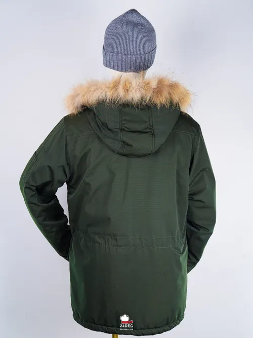 เช่าเสื้อกันหนาว ชาย รุ่น WARM สี เขียว