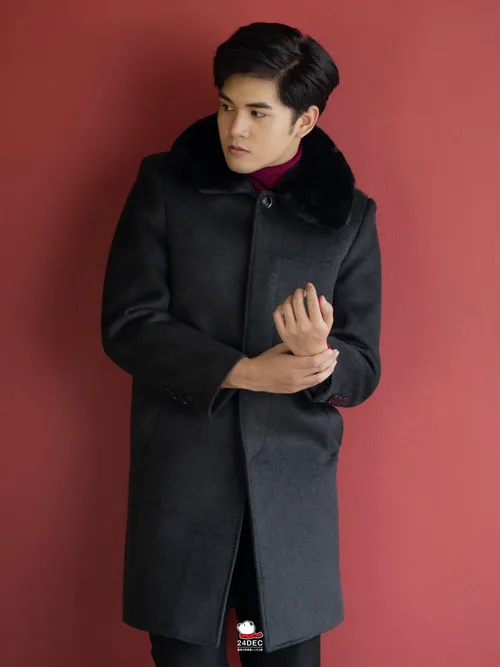 เช่าเสื้อโค้ท ชาย รุ่น VALLETTA สี เทา