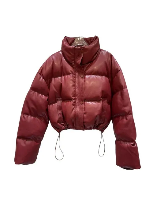 เช่าเสื้อกันหนาว หญิง รุ่น ROWAN สี แดงเรดไวน์