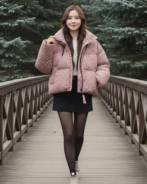 เช่าเสื้อกันหนาว หญิง รุ่น TYGRA สี ชมพู 