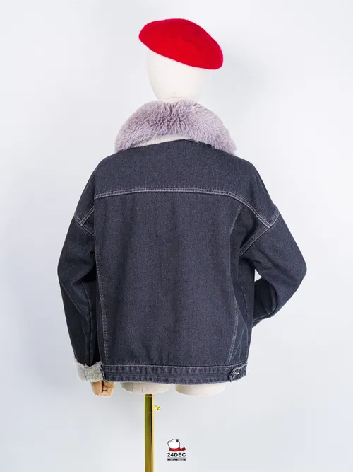 เช่าเสื้อแจ็คเก็ต หญิง รุ่น STAY สี ดำ